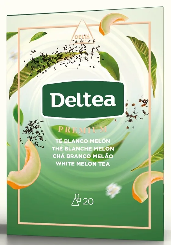 Caja de Té blanco melón de Deltea