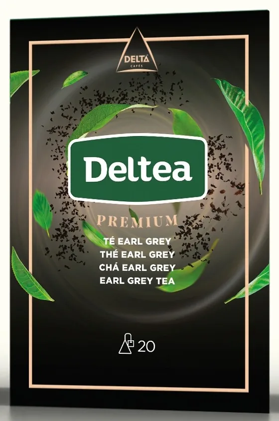 Caja de Té Earl Grey de Deltea